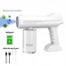 Nano Atomizing Disinfection Sprayer Nebulizers Blue Light Steam Sterilization Handheld Wireless Sanitizing Spray Fogger