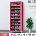 10 Tier DIY Shoe Rack Portable Storage Cabinet Organiser Wardrobe Dustproof